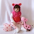 thumbnail image 4 of Muñeca De Vinilo Suave Sunnimix Reborn Girl Doll 22 55cm, 4 of 8