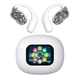 thumbnail image 1 of True Wireless Open Ear Bluetooth Earbuds, Waterproof Touch Screen Display Bluetooth 5.4mm Driver Ergonomic Non Insert Design, Intelligent Touch Screen Open Bluetooth Earphones for Running Fitness, 1 of 7