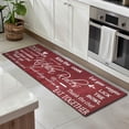 thumbnail image 2 of Farmhouse Kitchen Area Rugs Non Slip Kitchen Rugs and Mats Washable Kitchen Mats for Kitchen Floor Mat Carpet Runner Area Rug for Hallway Laundry Decor 17"x47", 2 of 6