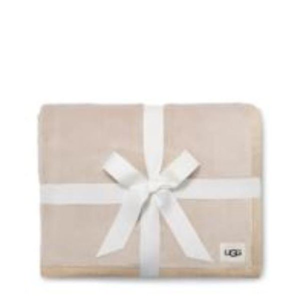 UGG 1106011OTHT Duffield Throw II Polyester Blankets Oatmeal Heather