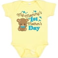thumbnail image 3 of Inktastic Mommys 1st Mothers Day-cute Baby Bear Boys or Girls Baby Bodysuit, 3 of 5