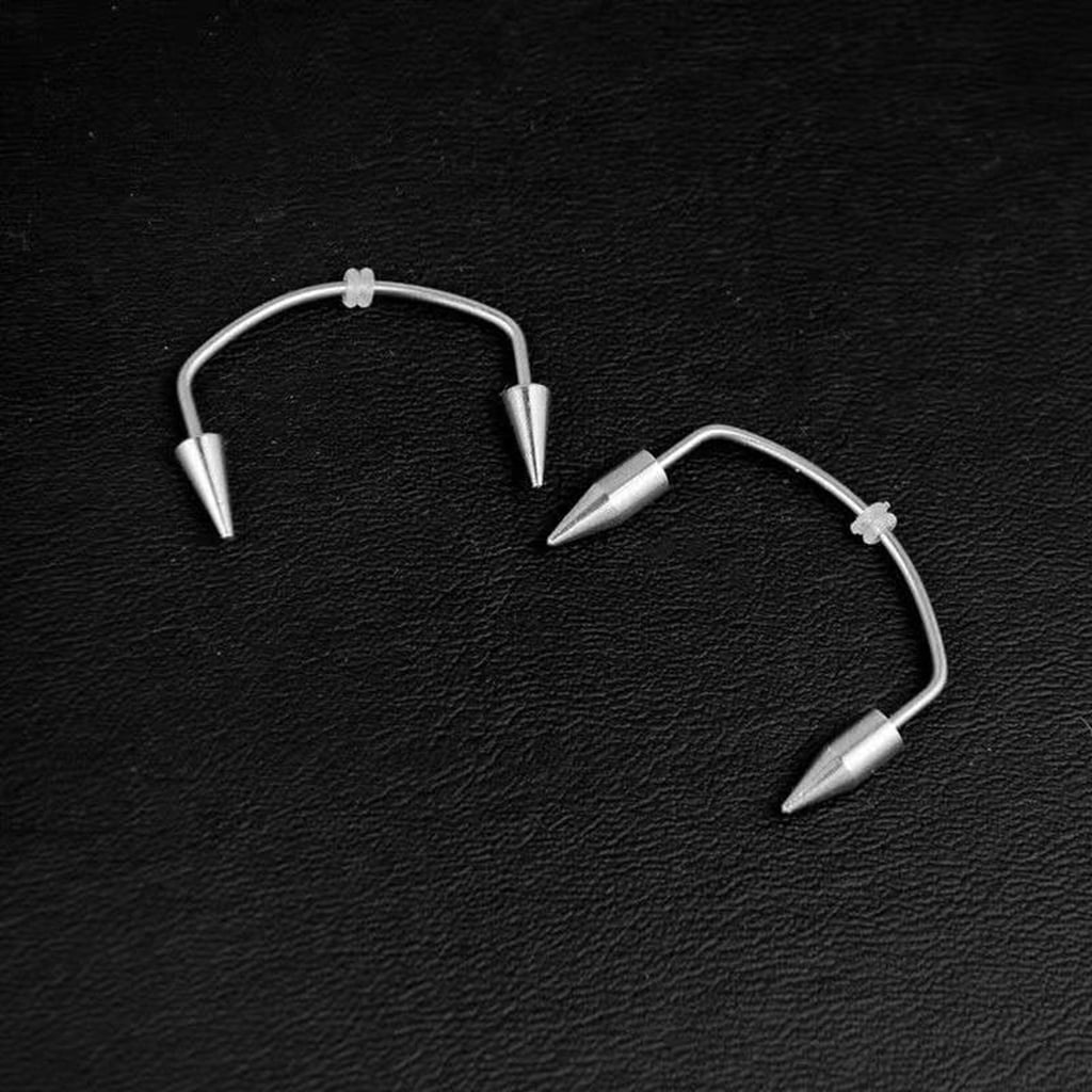 I love my cute snake stud but I am a bit concerned if is it appropriate to  wear it during working hours, how do you think? : r/piercing, image size:1024x1024