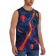thumbnail image 2 of Fotbe Neon City Map Men's Camiseta sin Mangas Estampada para Hombres, Playera Casual para Gimnasio, Entrenamiento, Playa-XX-Large, 2 of 7