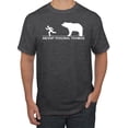thumbnail image 2 of Wild Bobby Ancient Personal Trainers Funny Bear Chase Men Tee, 2 of 6