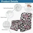 thumbnail image 5 of Xixirimido Cartoon Ghosts Recliner Chair Cover 4-Pieces Lazyboy Cover for Recliner Chair with Storage Pockets Furniture Protector for Living Room Halloween Printed Sofa Slipcover, 5 of 8