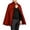 Red, variant on DxhmoneyHX Men's Halloween Short Cape Cloak Loose Lapel Collar Vintage Outerwear Fashion Costume for Festival Party