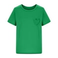 thumbnail image 1 of RXIRUCGD 2025 Vêtements d'Été pour Enfants Nouveaux T-Shirts d'Été pour Enfants Manches Raglan Manches Courtes T-Shirt Graphique Col Rond T-Shirt Filles Haut Décontracté, 1 of 5
