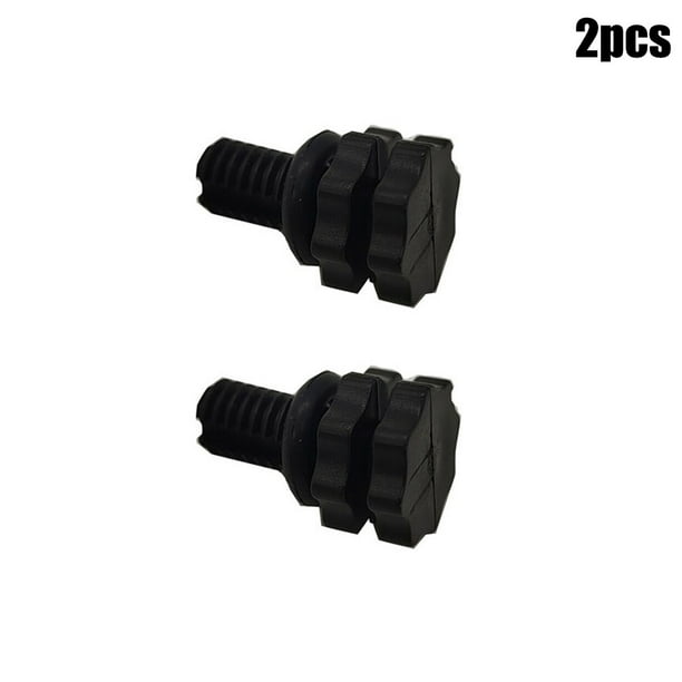 Fancy 2Pcs Directional Vent Valve with O Ring Air Release Valves Black