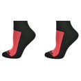 thumbnail image 4 of Sierra Socks #1 Womens Cotton Athletic Crew Cushioned 2 Pair Pack Sport Socks, No Blisters SWMCC 4007 (Sock Size 9-11, Shoe Size 6-10, Black), 4 of 4