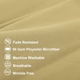 thumbnail image 3 of Body Pillow Case Soft Microfiber Long Bedding Body Pillow Covers Gold 20"x72", 3 of 7
