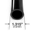 thumbnail image 2 of 1" Size Furniture Grade PVC Pipe, 40", Black (3-Pack), 2 of 2