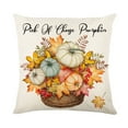thumbnail image 4 of 2022 New Pillow Case Pumpkin Printed Pillow Case Living Room Sofa Pillow Cushion Cover, 4 of 5