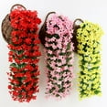 thumbnail image 1 of Gwong Decoración hogareña 2 unids flor artificial ratán faux plantas boda casa pared colgando decoración Gwong 21058209, 1 of 7