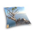 thumbnail image 3 of Fall Decor House Decor Pillow Covers 16*16in Crystal Velvet Sofa Cover Soft and Comfortable Shrink-Resistant Holiday Gifts The Old Tree on The Cliff, 3 of 7