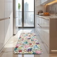 thumbnail image 4 of Pioneer Flower Floral Print Pattern Kitchen Rug Mat,Kitchen Runner Rugs Non Skid Washable,Decorative Kitchen Floor Mats for Kitchen,Sink,Laundry,17"x47.2", 4 of 7