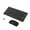 Black, variant on YAHHU Slim 2.4GHz Wireless Keyboard and Mouse Kit for Desktop Laptop, 78 Keys Scissor-Switch Ergonomic Combo, Black (15 inches / 38 cm)