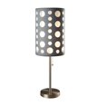 thumbnail image 2 of Ore Furniture 9300T-GY-WH 33 in. Modern Retro Grey-white Table Lamp, 2 of 2