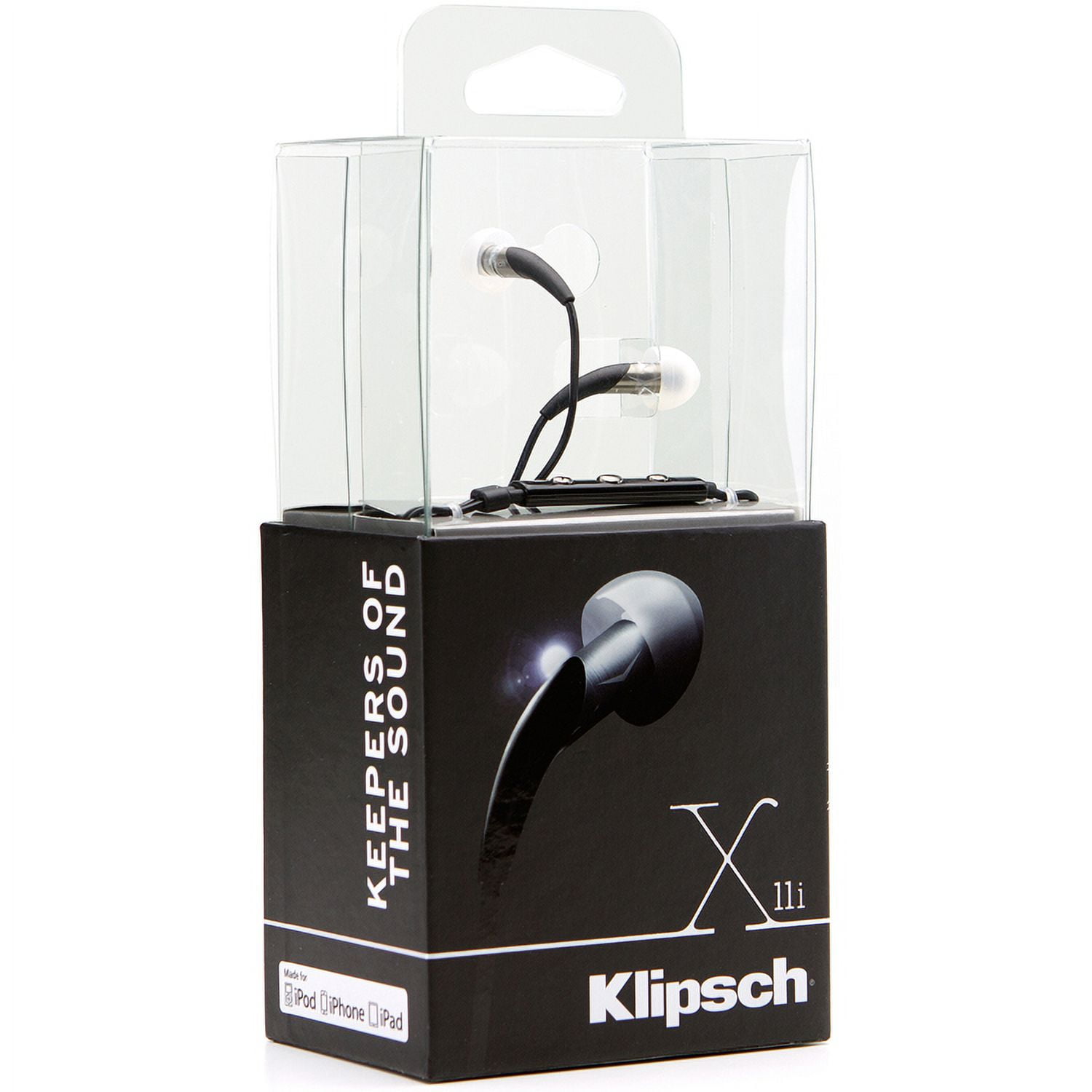 Klipsch Image X11i - Earphones with mic - in-ear - wired - 3.5 mm jack - black Klipsch Image X11i - Earphones with mic - in-ear - wired - 3.5 mm jack - black