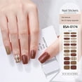 thumbnail image 5 of Fashionable Nails Art Manicure Accessories Full Covers Nails Strips UV Gel Wraps Nails Decoration for Home or Salon Use, 5 of 9