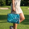 thumbnail image 4 of Yuyamidu Sea Turtle Golf Cart Seat Covers for 2 Seats, Starfish Golf Cart Seat Towel with Front Pockets for Club Car Universal Size Travel Sports Golf Cart Accessories, Blue, 4 of 8