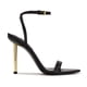 thumbnail image 2 of Sandalia Nine West Reina 3 con tacón para mujer, color negro, talla 8.5, 2 of 2