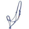 thumbnail image 5 of Gatsby Classic Cowboy Rope Halter Black Horse, 5 of 6