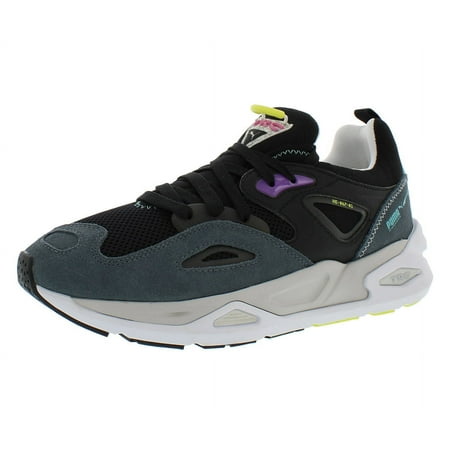 Puma Trc Blaze Mens Shoes Size 8, Color: Black/Grey/Blue