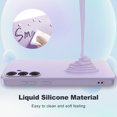 thumbnail image 6 of Innens For Samsung Galaxy S23 FE Liquid Silicone Case Shockproof Cover/Tempered Glass, 6 of 36