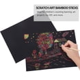thumbnail image 3 of MasteelfCA 60 Pcs Bâtons de Stylet Professionnel Peinture Bambou, 3 of 8