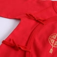thumbnail image 5 of Rovga Toddler Baby Girls Boys Calendar Chinese New Year Onesie Kimono Tang Suit Red Long Sleeve Romper Jumpsuit Outfits Trendy Outwear, 5 of 6