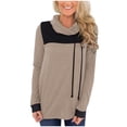 thumbnail image 1 of WREESH Sweat à Capuche pour Femmes, Manches Longues, Col Rond, Imprimé, 1 of 7