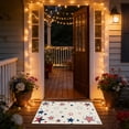 thumbnail image 4 of SLYNSHome 4th of July Door Mat Patriotic Star Print Memorial Day Welcome Doormat for Front Door USA Star Rug 250th Anniversary Decor for Porch Entryway, 4 of 6