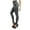 Dark Gray, variant on Full Length Leggings for Women Elastic High Waisted Solid Casual Legging Velvet Warm Fall Winter Tight Pants Red S