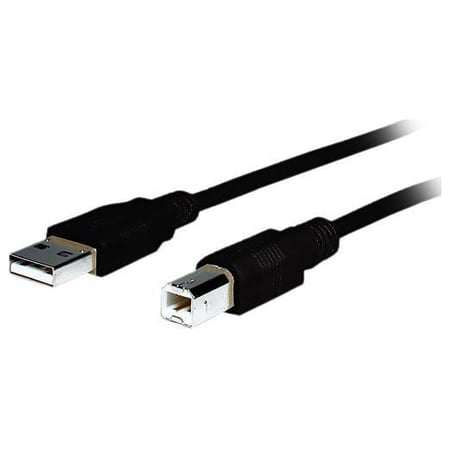 UPC: 0808447060867 | Comprehensive USB2-AB-15ST Black USB 2.0 Type A to Type B Cable