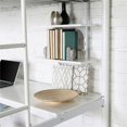thumbnail image 4 of Metal Workstation Desk Twin Loft Bunk Bed in White, 4 of 6