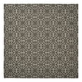 thumbnail image 3 of VHC Brands Custom House Black & Tan Jacquard Table Topper 42x42, Kitchen and Dining Room Decor, Tabletop Accessory, Cotton, Custom House Collection, Square 42x42, Natural, 3 of 3