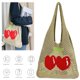 thumbnail image 3 of Bolso Punto Estético Mano Ganchillo Femenino Gran Capacidad para Mujer, 3 of 9