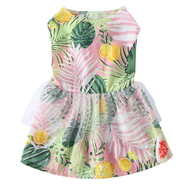 Zhuge Vestido para cachorro, bonito vestido de princesa para gato, falda para perro para perros pequeños, A99, M