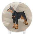 thumbnail image 3 of Acrylic Doberman Pinscher Dog Pet Cake Topper Party Decoration for Wedding Anniversary Birthday Graduation, 3 of 6