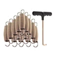 thumbnail image 2 of LOVIVER 15 Pieces Trampoline Metal Repair Maintain Hardware Trampoline Parts 9cm Spring, 2 of 8