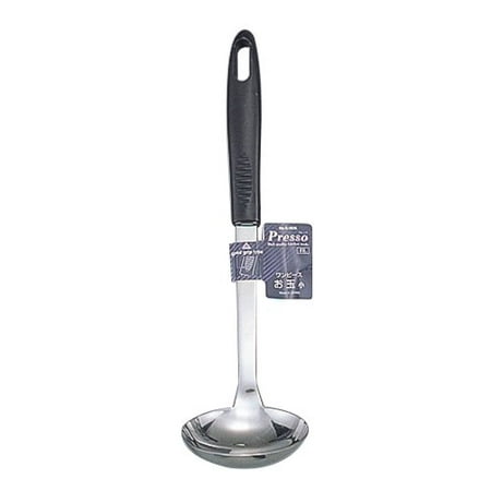 

Ladle Small Black Stainless One Piece Presso Made in Japan G-3836