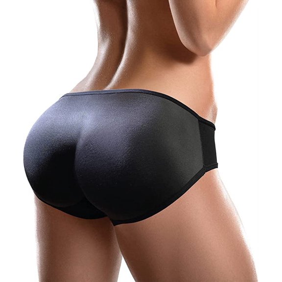 TouchUps Butt Booster Women Booty Boost Body Shaper Panty Briefs Shapewear Underwear Black