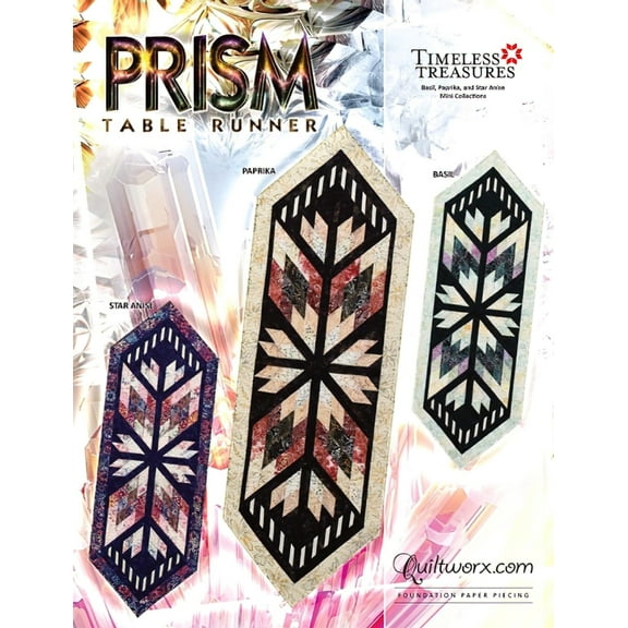 Prism Table Runner Quilt Pattern by Quiltworx