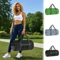 thumbnail image 7 of Duffel Bag Foldable Gym Bag Portable Sports Travel Bag with Inner Pocket Lightweight Polyester Material, 7 of 7