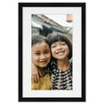 thumbnail image 4 of 11.7x16.5 Frame Black With White Picture Mat For 11.7x16.5 Photo - Black 15x20 Frame To Display, 4 of 8