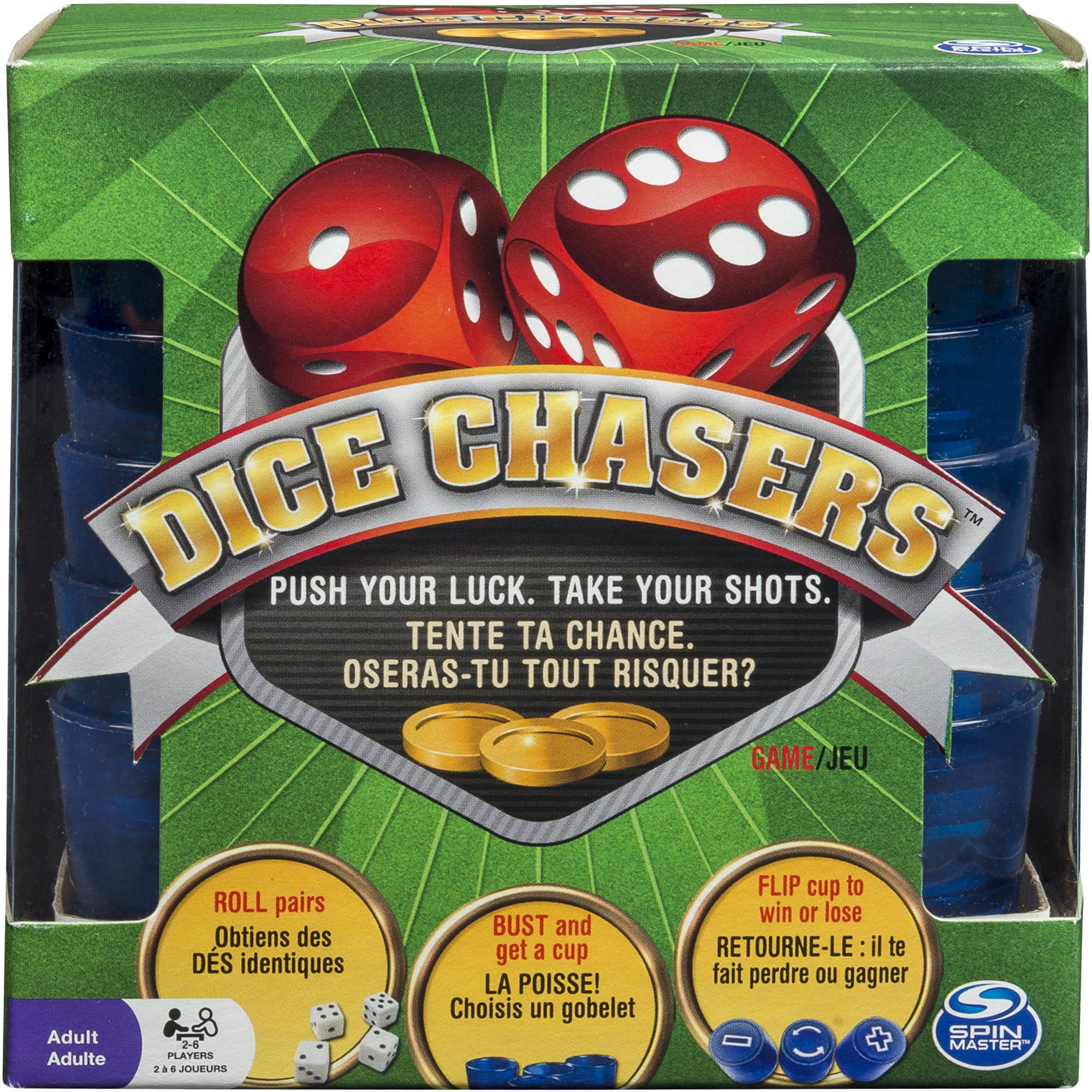 Spin Master Games Dice Chasers  Walmart com  Walmart com 