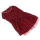 thumbnail image 5 of Disfraz de mascota Bling Bling vestido de fiesta para perro rojo L, 5 of 12