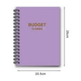 thumbnail image 4 of 2024 Calendar Budget Planner 12 Monthly Planner Weekly Planner Budget Organizer With Interior Pocket Bookmark Cord Elastic Closure And Pen, 4 of 4