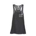 thumbnail image 1 of Cat Mom Women's Fashion Sleeveless Flowy Racerback Tank Top Charcoal Grey Small, 1 of 5