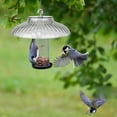 thumbnail image 3 of Outdoor Bird Feeder Rain Cover Plastic Clear Dome Weatherproof Easy Installation for Sloped Gardens Bird Feeders, 3 of 4
